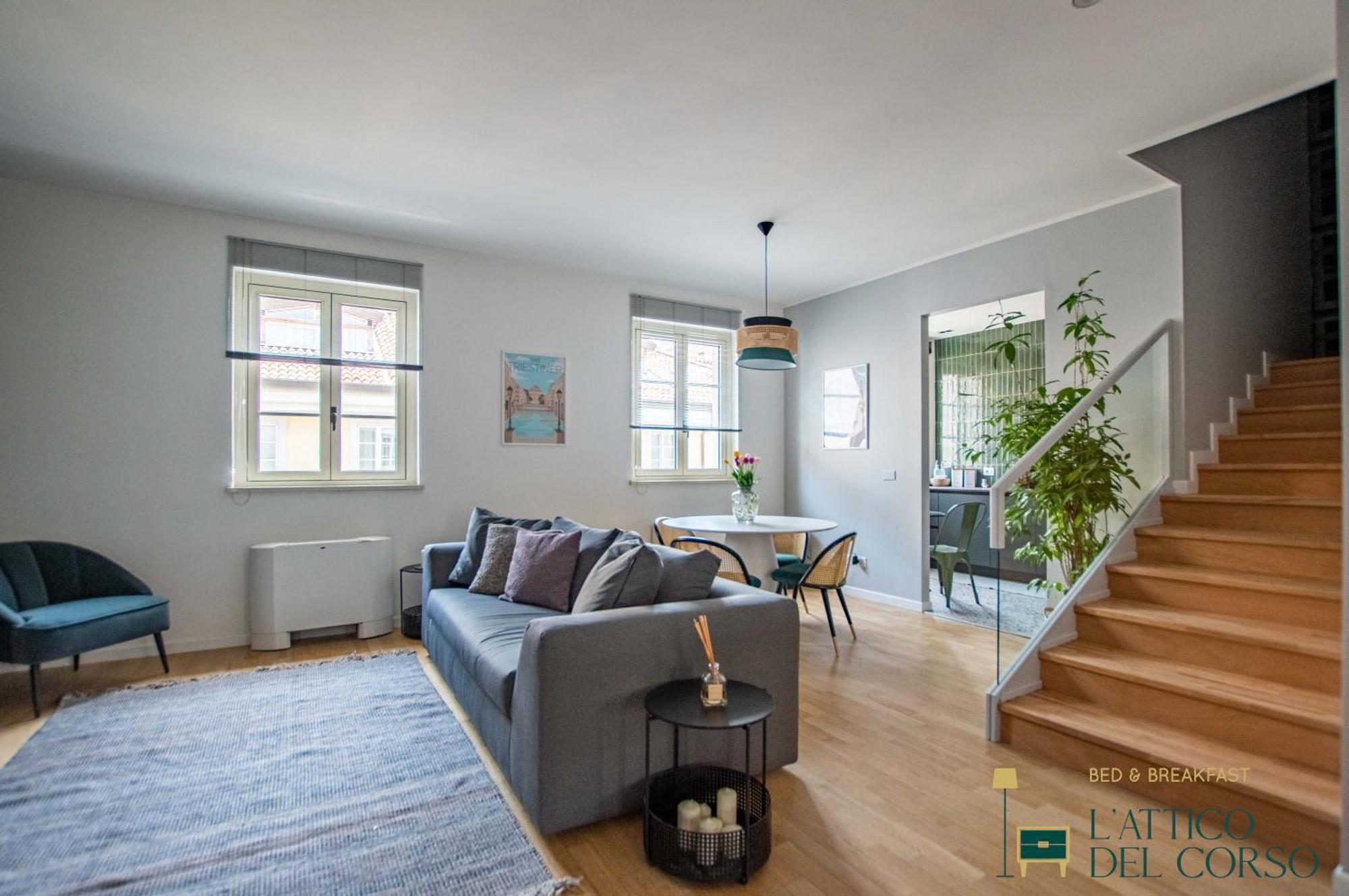 L'Attico Del Corso Apartment Trieste Ngoại thất bức ảnh